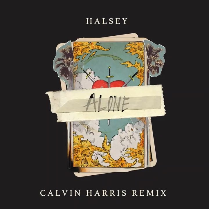Halsey & Calvin Harris – Alone Remix Ft Stefflon Don