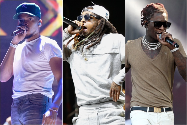 Chance The Rappe, Lil Wayne & Young Thug
